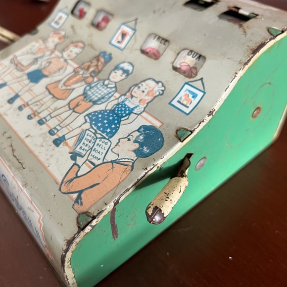 1950’s Childrens See and Spell Toy Vintage antique - Picture 2 of 11